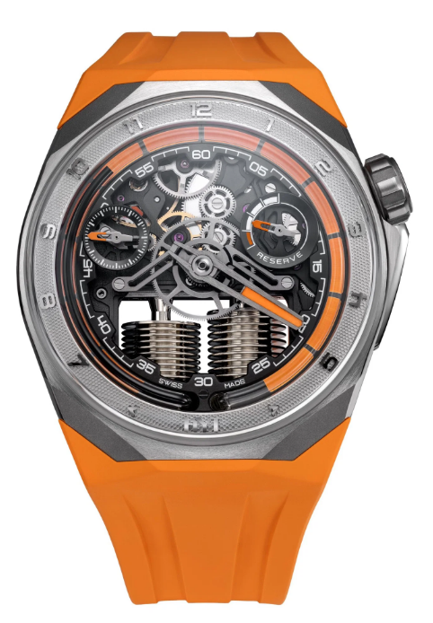 Review Replica HYT S1 Titanium DLC Orange Millésime Edition H03554-A watch